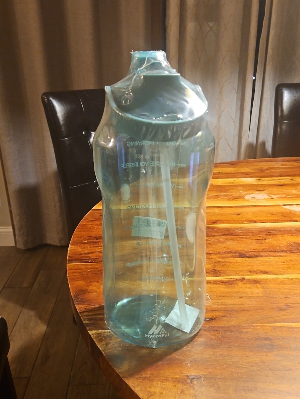 HydroPal 128oz Water Bottle With Straw